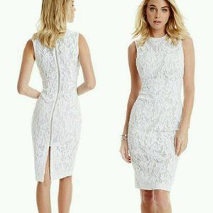 White marciano dress